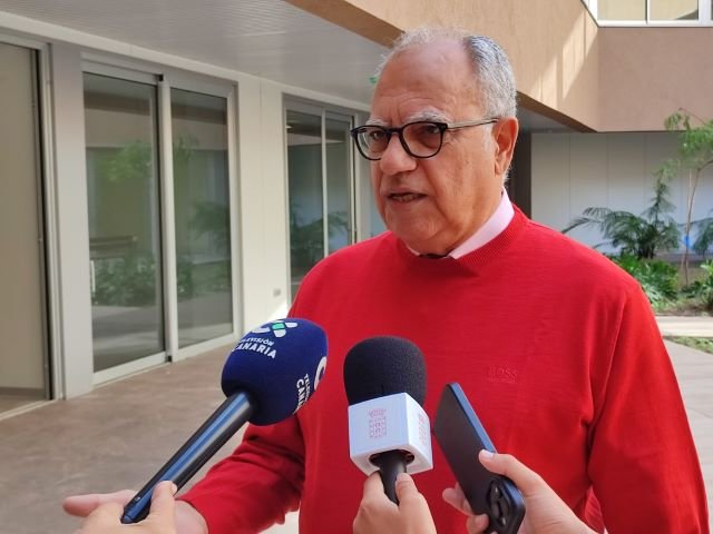 181022 El presidente del Cabildo Insular de La Gomera Casimiro Curbelo