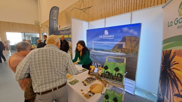 190324 Stand de Turismo de La Gomera en la feria turística 60Uppsala