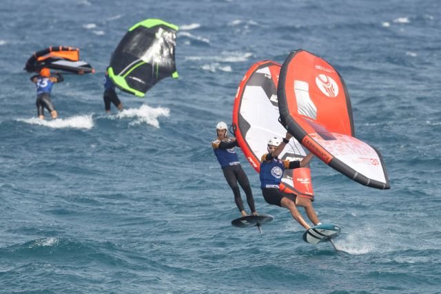 230712 Eliminatoria FreeFly Slalom masculina encabezada por el francés Titouan Galea JesúsdeLeón