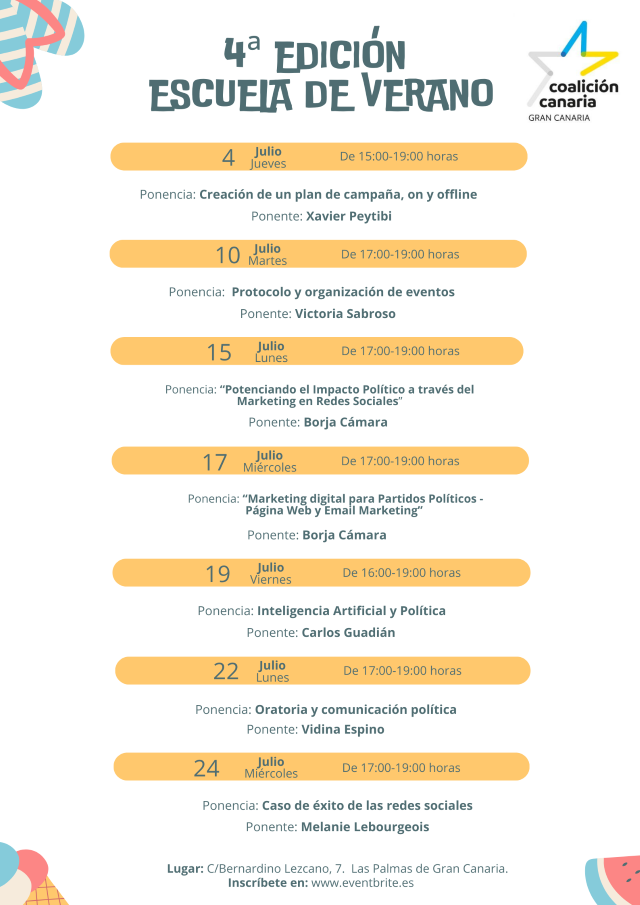 4ª EDICIÓN ESCUELA DE VERANO 7