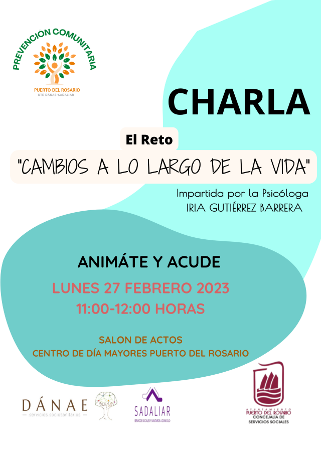CARTEL CHARLA 27.02.23 TURNO MAÑANA