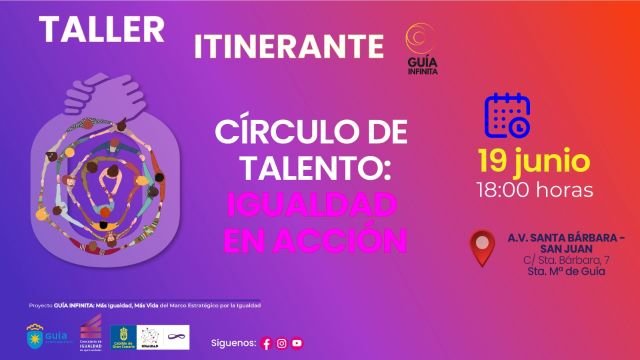 CARTEL TALLER GUÍA INFINITA SAN JUAN