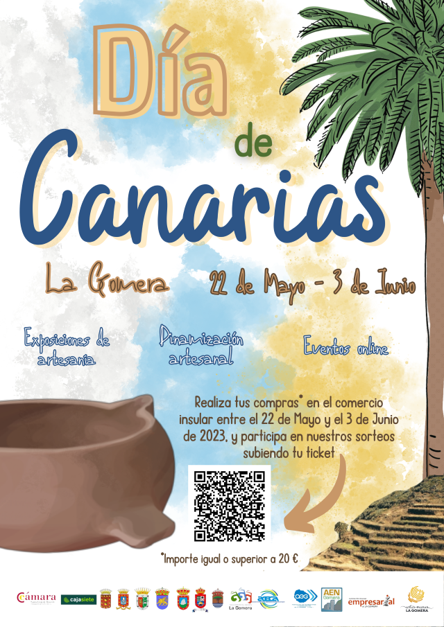 Cartel Día de Canarias La Gomera 2023