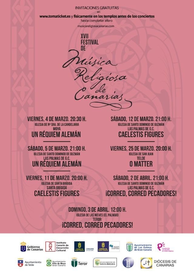 Cartel FMRC en Gran Canaria