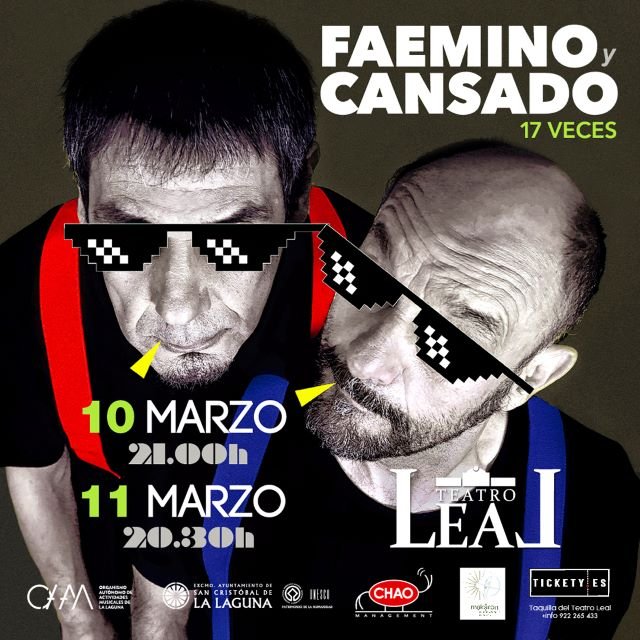Cartel Faemino y Cansado 1080x1080px INSTA MARZO