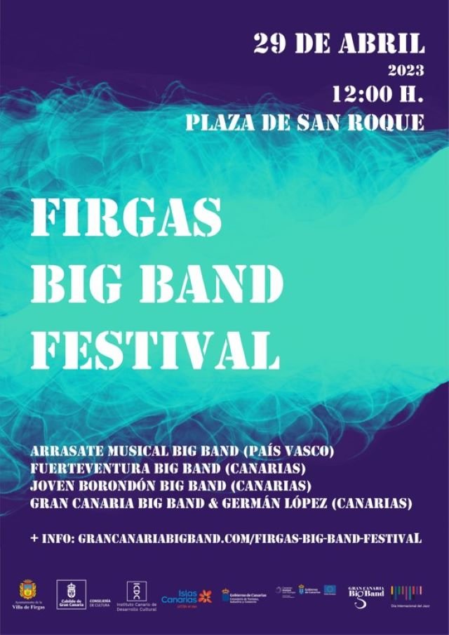 Cartel del evento Firgas Big Band Festival
