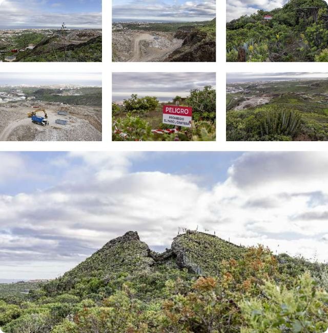 Collage Montaña Rajada