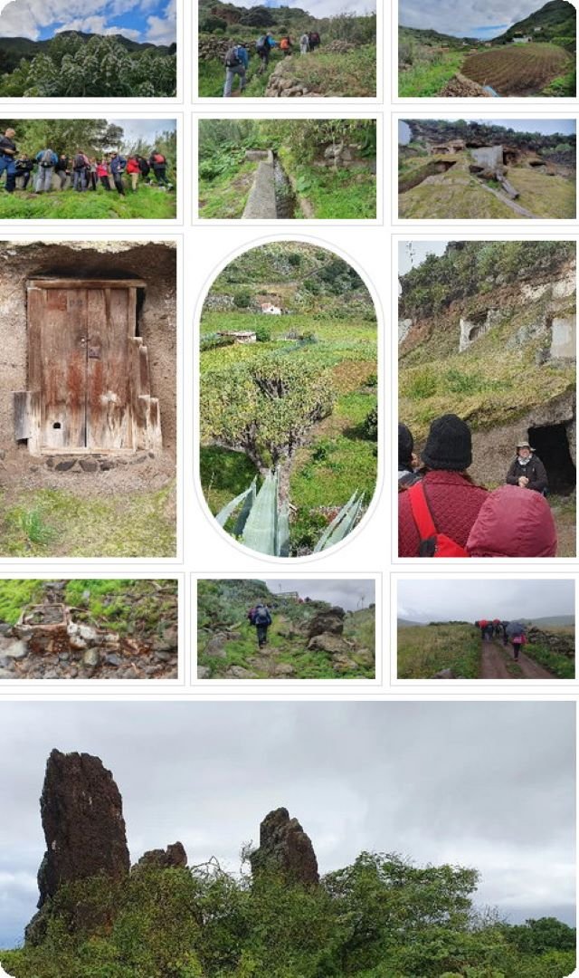 Collage ruta Cuevas de Cubas