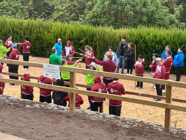El Encuentro de Equinoterapia Juegos y Deportes Autóctonos se ecelebró en La Laguna de Vallaseco 2