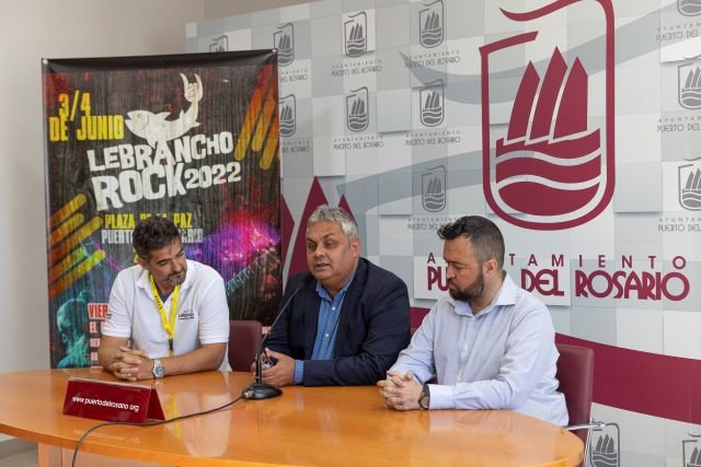 FOTO PRESENTACIÓN LEBRANCHO ROCK 2022