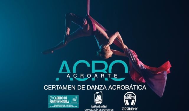 IMAGEN ACROARTE PRIMERA VEZ EN CANARIAS 21 Y 22 ENERO AUDITORIO PTO. DEPORTES