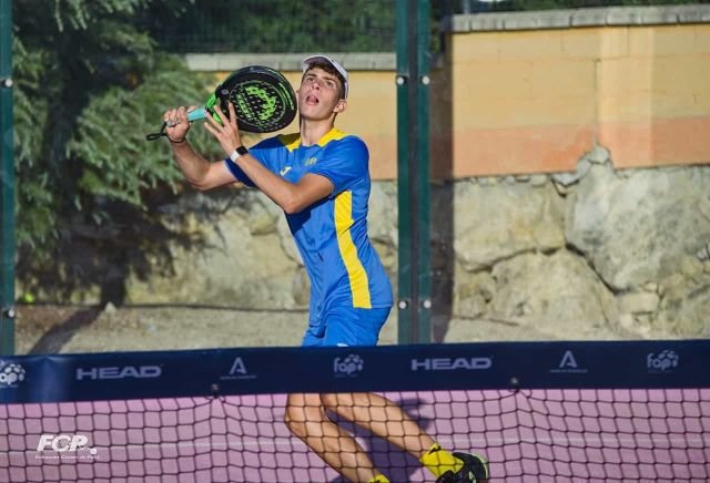 IMAGEN DE LA FCP TOMÁS DÍAZ SUBCAMPEÓN ESPAÑA PÁDEL