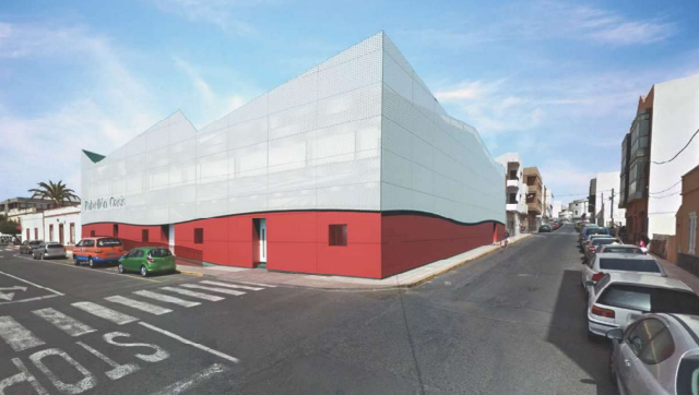 IMAGEN PROYECTO RENOVACIÓN FACHADA PABELLÓN OASIS