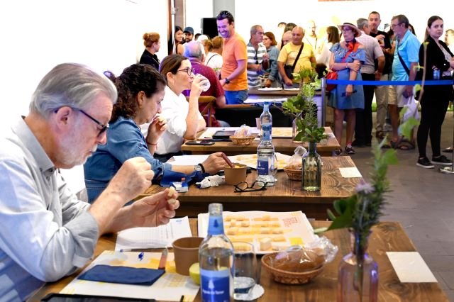 Imagen de archivo de la Cata Insular Quesos de Flor de Guía del pasado año 1