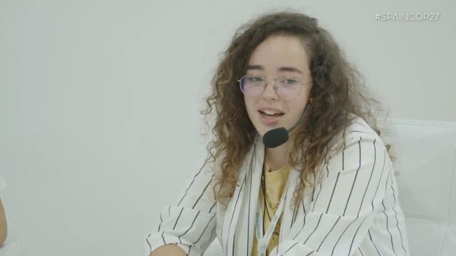 LARA PADILLA DE PTO. DEL ROSARIO EN COP 27 CUMBRE DEL CAMBIO CLIMÁTICO EGIPTO2