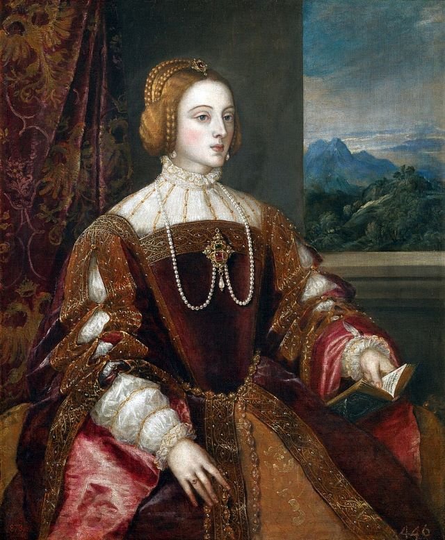 La emperatriz Isabel de Portugal por Tiziano