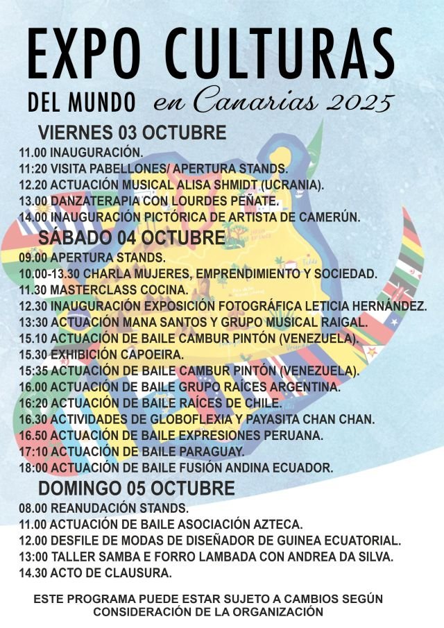 PROGRAMA EXPO CULTURAS 2025