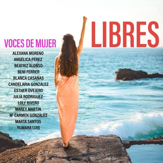 Portada del CD Libres. Voces de Mujer