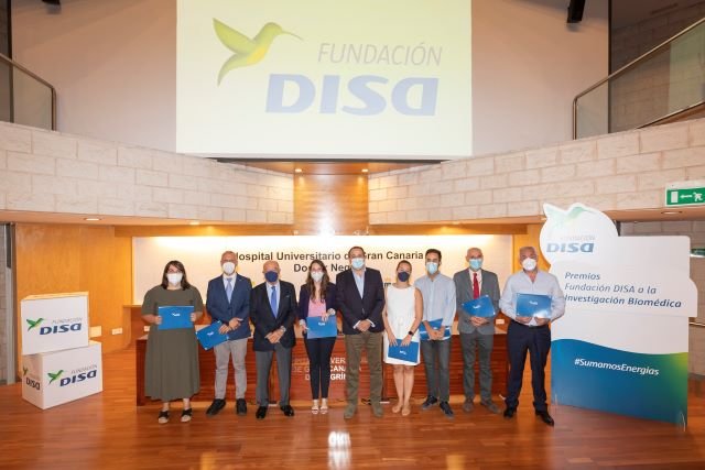 Premios Fundación DISA Investigación Biomédica foto familia