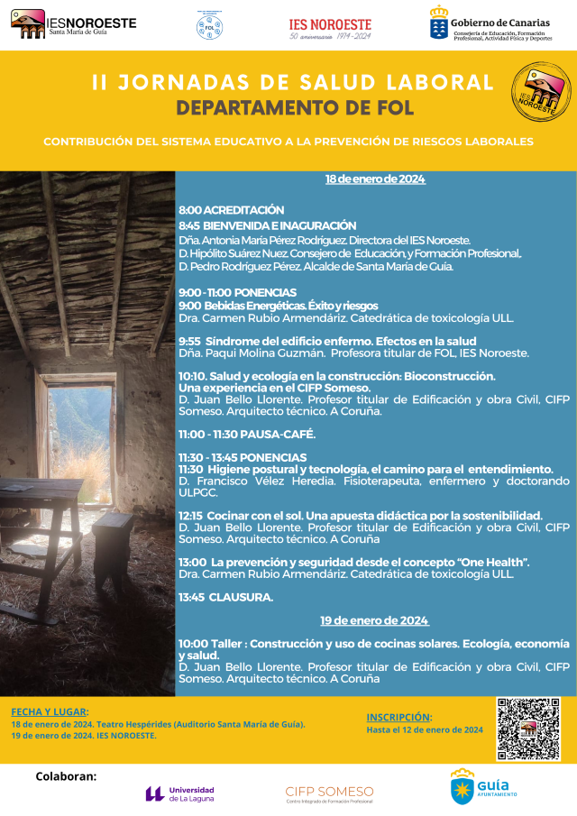 Programa II JORNADAS SALUD LABORAL