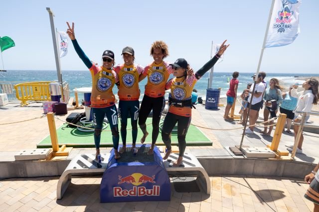 Pódium categoría femenina absoluta