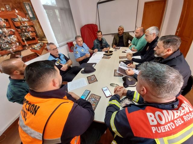 REUNIÓN JUNTA DE SEGURIDAD CARNAVAL 2023 PTO. DEL ROSARIO