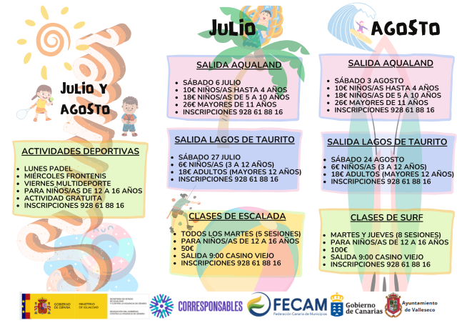 TRIPTICO 2 MARTES Y JUEVES SURF