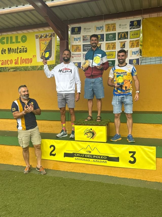 primeros podium trail masculino
