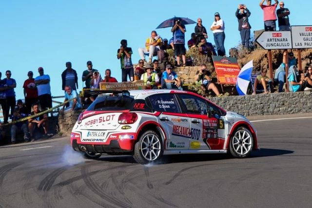 prueba rally en Gran Canaria