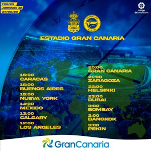 Radio Faro del Noroeste retransmite hoy sábado, a las 20.00 horas: UD Las Palmas - Deportivo Alavés