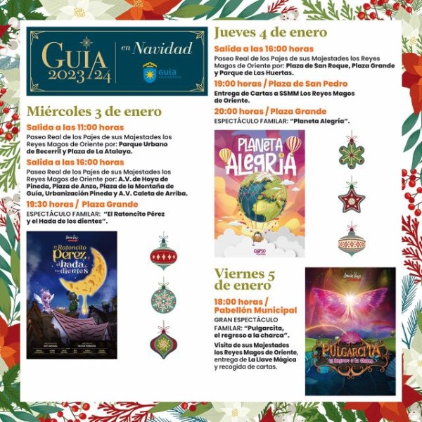 Guía: Mañana martes arranca el Paseo Real de los Pajes de Sus Majestades de Oriente por todos los barrios del municipio