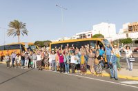 Los y las mayores de Puerto del Rosario disfrutaron de su primera visita cultural al pueblo de El Cotillo