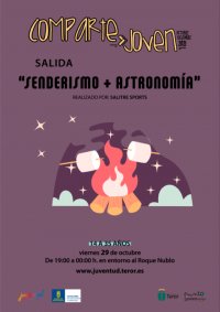 Teror: Juventud ofrece una actividad de senderismo y astronom&iacute;a el 29 de octubre