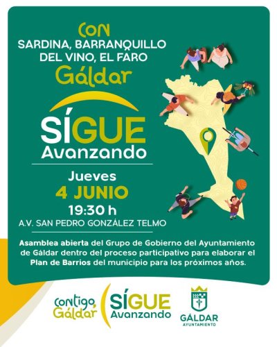 Gáldar: El proceso participativo ‘Contigo, Gáldar Sigue Avanzando’ celebra este jueves en Sardina su última asamblea abierta