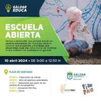 G&aacute;ldar: La Plaza de Santiago acoge en la ma&ntilde;ana del mi&eacute;rcoles una jornada de puertas abiertas de los centros escolares de G&aacute;ldar