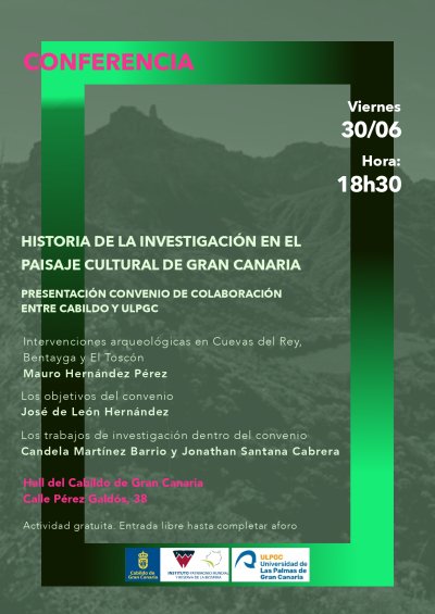 Patrimonio y la ULPGC dan a conocer sus trabajos en Risco Ca&iacute;do y las Monta&ntilde;as Sagradas