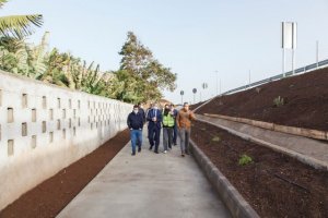 Abierto un nuevo paso ciclista para garantizar la seguridad de los deportistas en la Circunvalación junto a la GC-2