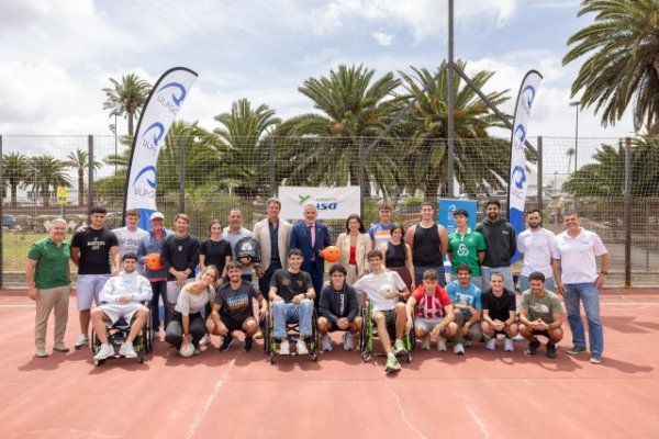La ULPGC se incorpora al programa &lsquo;Incl&uacute;ye‑T Canarias' de la Fundaci&oacute;n DISA y recibe material deportivo inclusivo