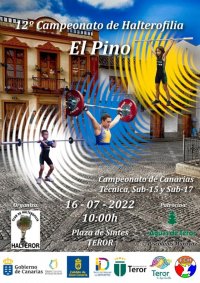 Teror acoge el s&aacute;bado el 12&ordm; Campeonato de Halterofilia &lsquo;El Pino&rsquo;