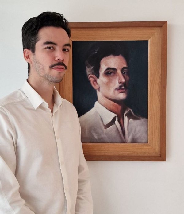 Una mañana con el pintor indigenista de Gáldar en la Casa-Museo Antonio Padrón