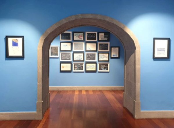 Villa de Moya: próxima clausura de la exposición ‘Caligrafías del verso para un Centenario’