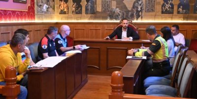 G&aacute;ldar celebra la Mesa de Coordinaci&oacute;n de Seguridad del Pride y del Festival La Guancha