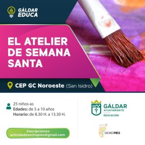 G&aacute;ldar pone en marcha &lsquo;El Atelier de Semana Santa&rsquo; para favorecer la conciliaci&oacute;n familiar