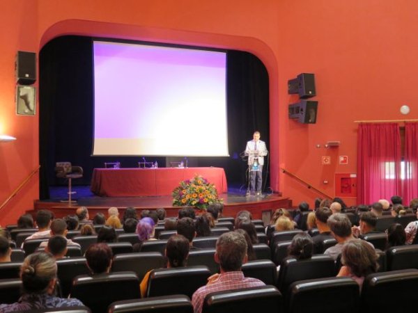 Guía: Gran éxito de las I Jornadas de Salud Laboral organizadas por el IES Noroeste inauguradas hoy por Pedro Rodríguez