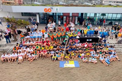 La Playa de las Canteras re&uacute;ne a la cantera de la Lucha Canaria de Gran Canaria