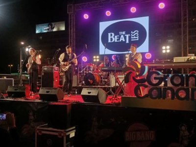 El Gran Canaria Big Bang Vintage abre su octava edición al ritmo de Los Sirex y los tributos a The Beatles y Elvis