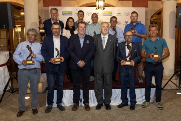 El patio canario de Elba Palace Golf acogi&oacute; la entrega de trofeos de la ANJOCA Golf Cup