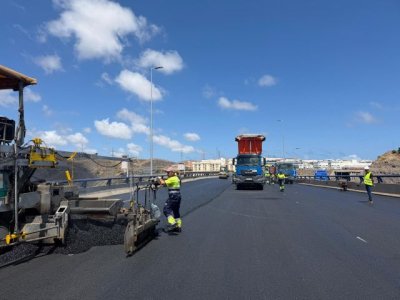 El Cabildo culmina la impermeabilizaci&oacute;n del Guiniguada y abre al completo la Circunvalaci&oacute;n de la capital grancanaria