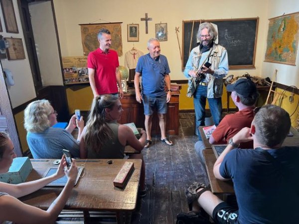 La Aldea: Visita de estudiantes de la Facultad de Ciencias y Artes Aplicadas de la Universidad de HAWK (Göttingen)