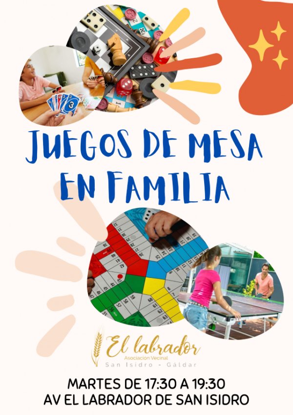 La AV EL Labrador de San Isidro en G&aacute;ldar pone en marcha la iniciativa &ldquo;Juegos de mesa en familia&rdquo;